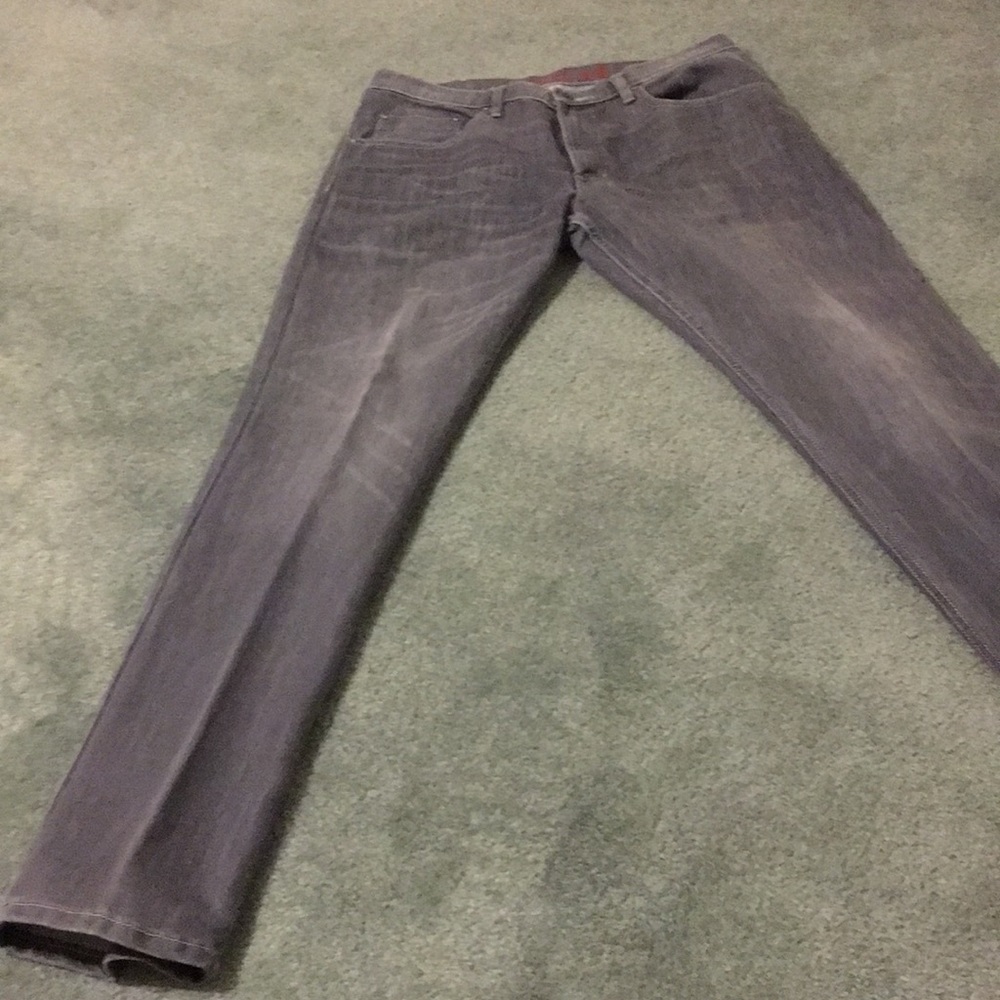 Gray jeans